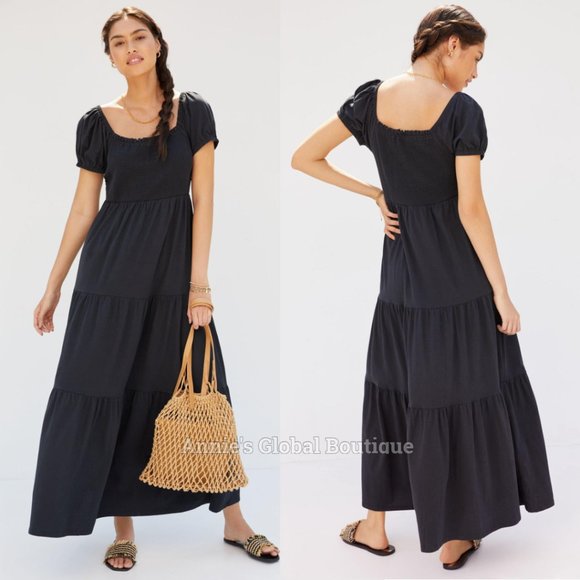 Anthropologie Dresses & Skirts - RARE NWT ANTHROPOLOGIE Smocked Tiered Maxi Dress. Size M